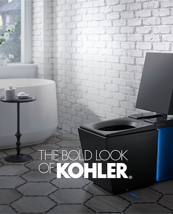 the bold look of kohler